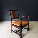 Mid-Century Modernist Armchairs in the style of Francis Jourdain, France, 1940s, Set of 2