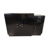Buffet moderniste art déco laqué noir