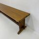 Vintage wooden school bench , 1970’s