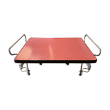 Service tray in red formica
