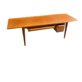 Table basse scandinave en teck, Années 70