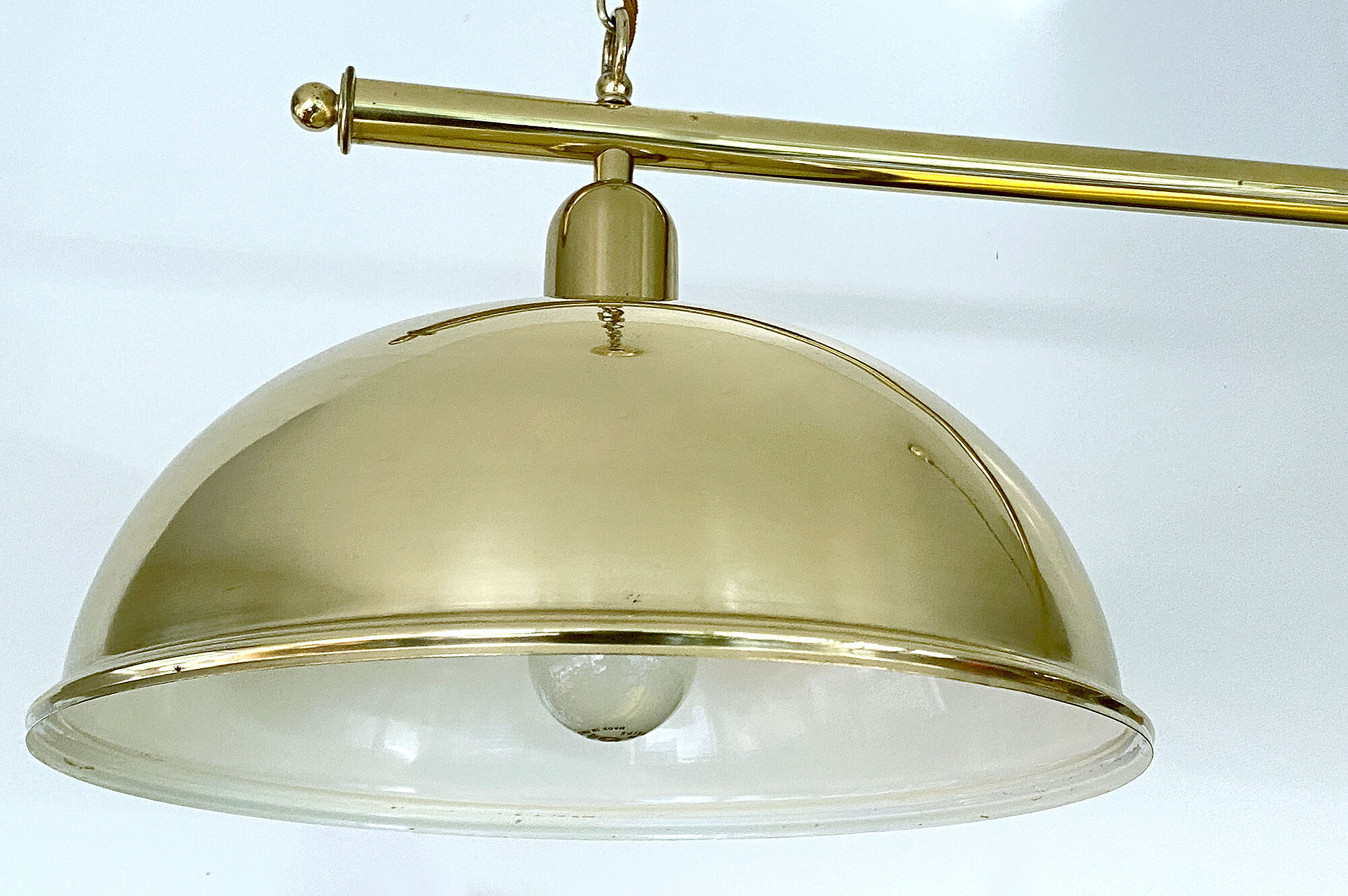 Vintage Grand Chandelier, Brass, 60s