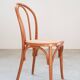Bent beech wood chairs with straw seats, no. 34 total, 1990-2000