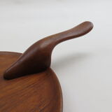 1960s danish teak serving tray by Kay Bojesen
