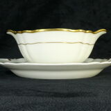 Porcelain sauciere from Limoges Bernardaud model louis xv