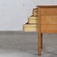 Vintage 1960s Danish three-drawer Oak Side Table, Henning Kjærnulf style