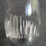 3 Water glasses – Blown and cut crystal