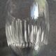 3 Water glasses – Blown and cut crystal
