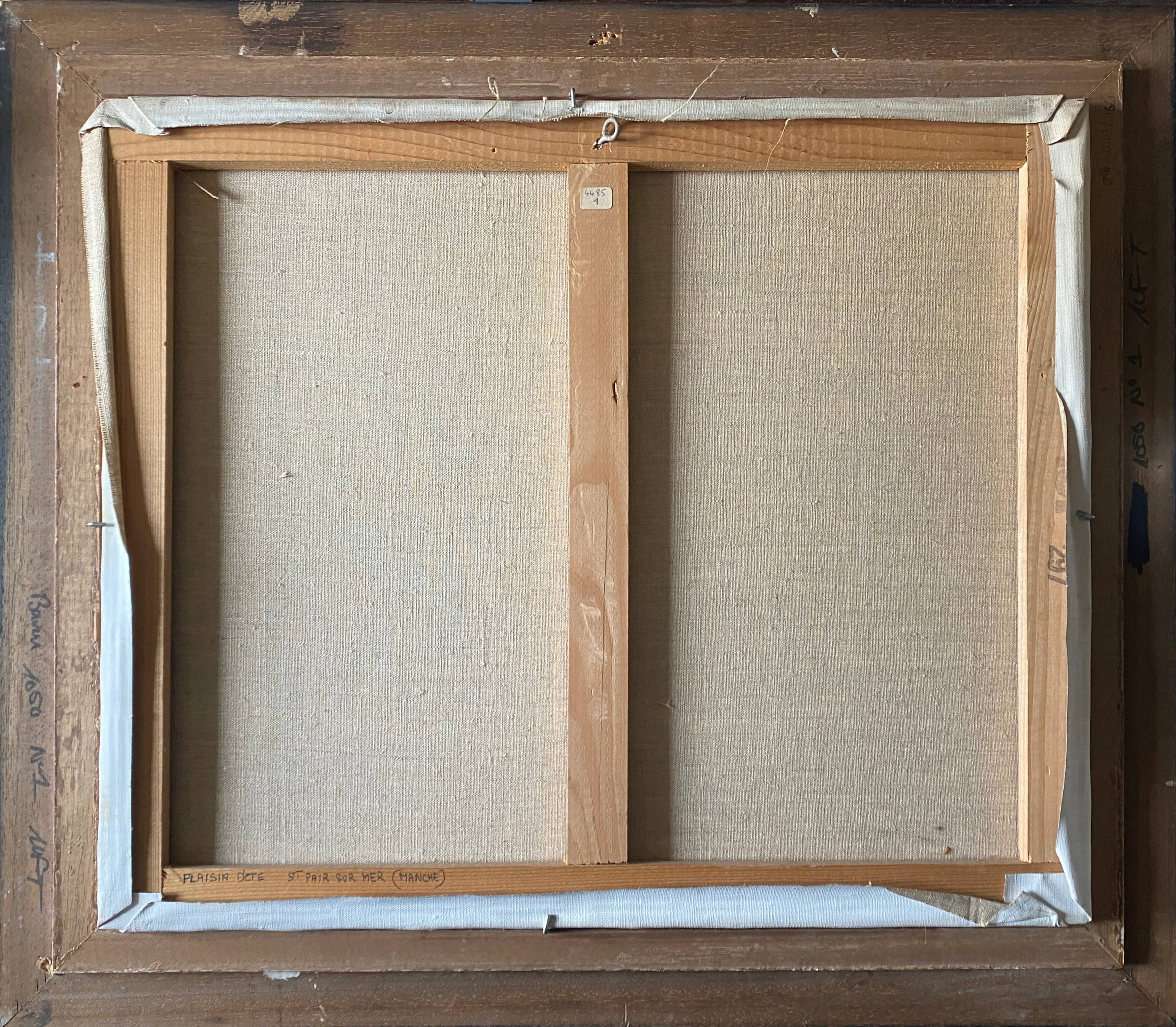 Painting oil on canvas by François Richard