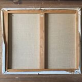 Painting oil on canvas by François Richard