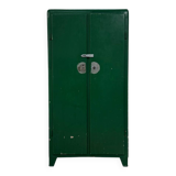 Armoire vintage en métal vert