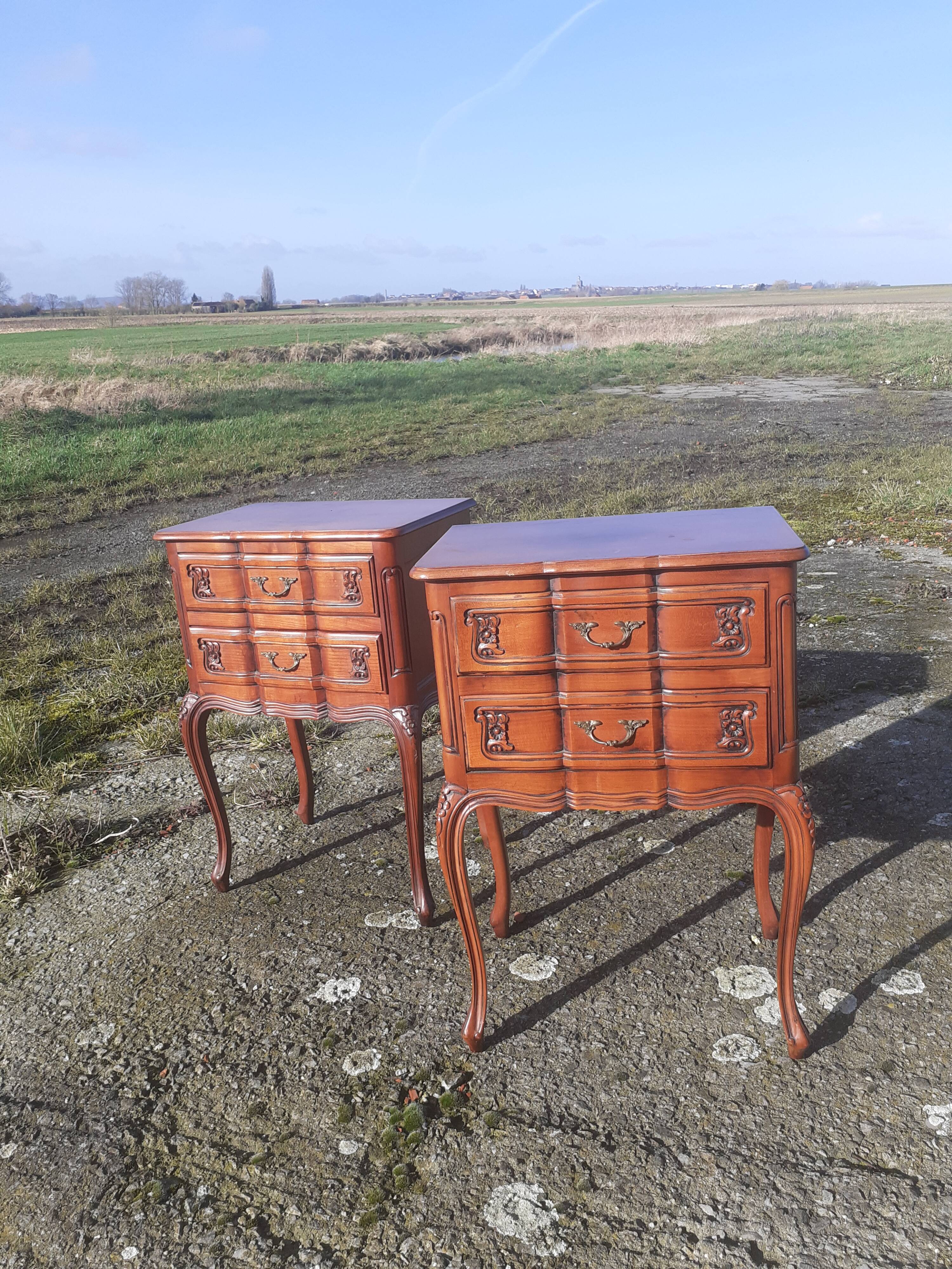 Pair of bedside tables