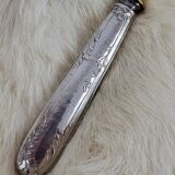 Silver pie server with Minerva hallmark / vermeil