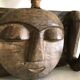 Wooden clothing rack, African work, 20th