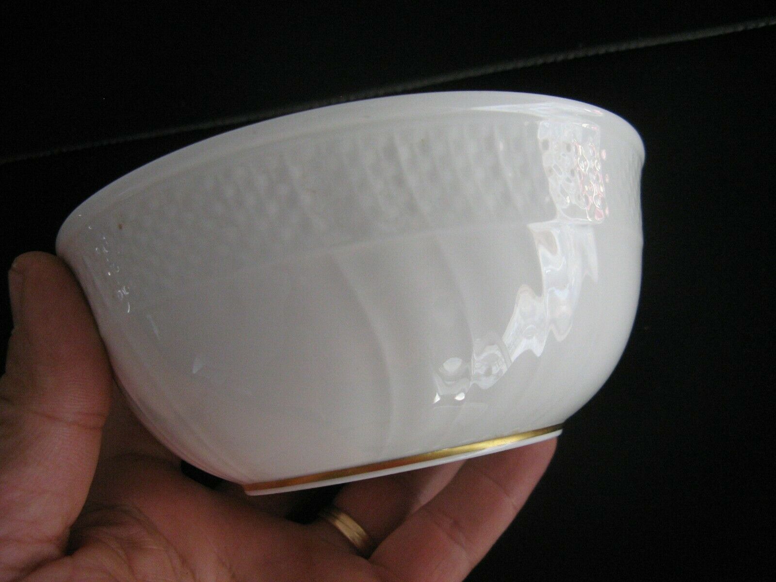 Porcelain box from Villeroy & Boch Heinrich Louisenburg Gold