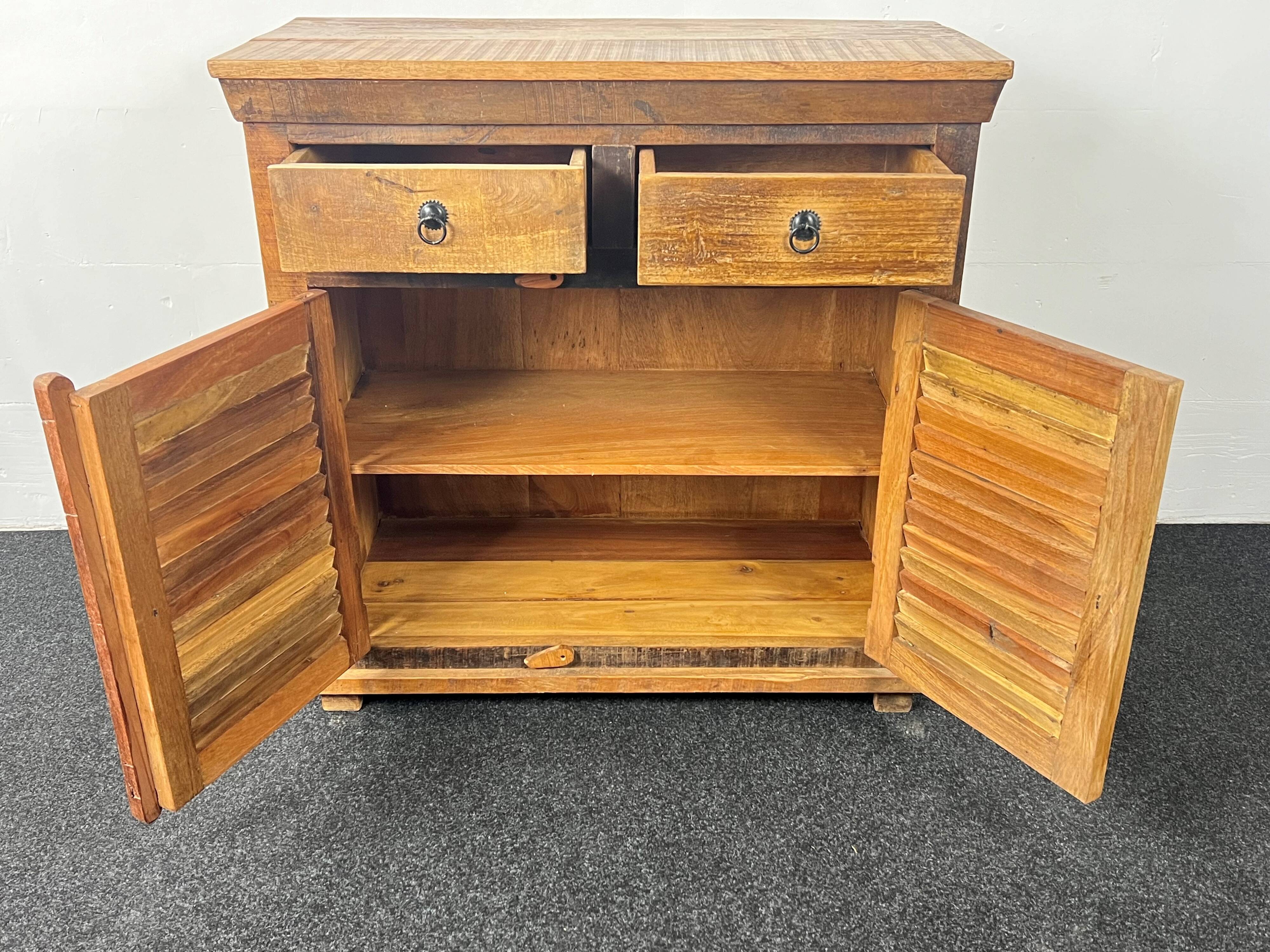 Small buffet in old wood