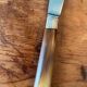 Gabriel Gay cutlery in silver metal with knives