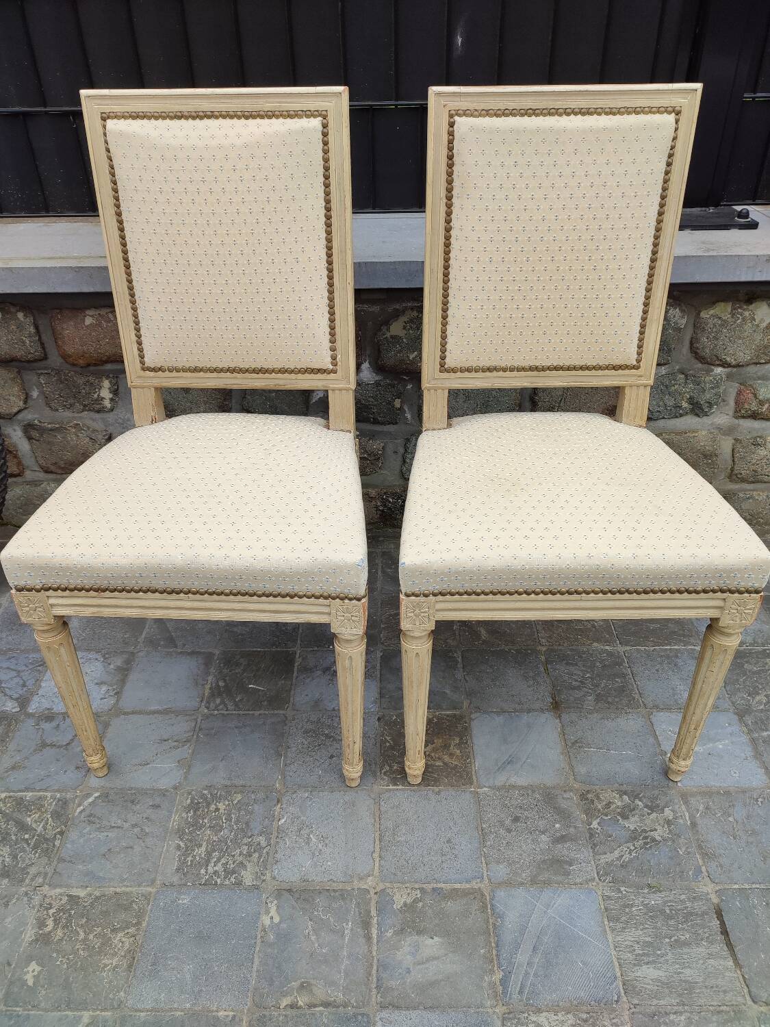 Lot de 6 chaises Louis XVI