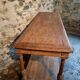 French 19th-century oak draper's table – Antique kitchen island console