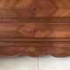 Commode 1940 bois marqueté et marbre