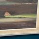 Oil on panel original Swedish - "House in a flat landscape" by Evert Färhm - Dated 1968 - vintage and framed - 81 × 68 cm (31.9" × 26.8")