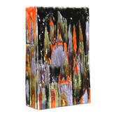 Vase vintage en céramique décorée Elio Schiavon Italie années 1960