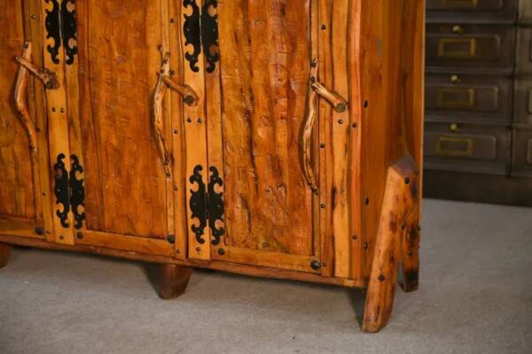 Sculptural brutalist sideboard 1970’s