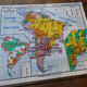 Old school map of South America Hatier no.20