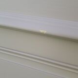 Double door glass partition