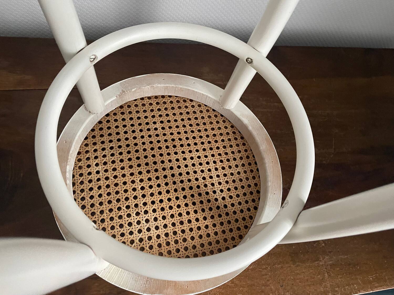 Tabouret canné