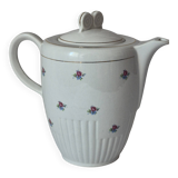 Coffee pot half-porcelain Lunéville Keller and Guerin A585