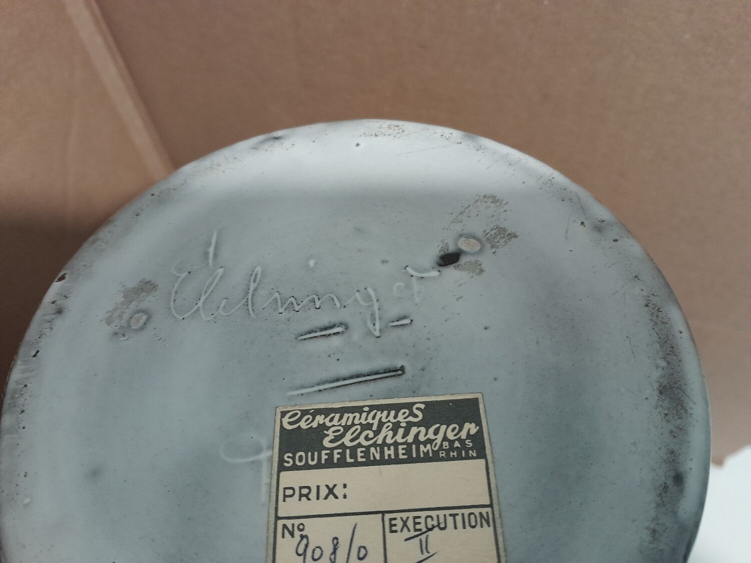 Ceramic vase Elchinger