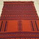 Tapis kilim aztéque 99x183cm fait main
