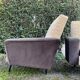 Paire de fauteuils vintage des années 50-60