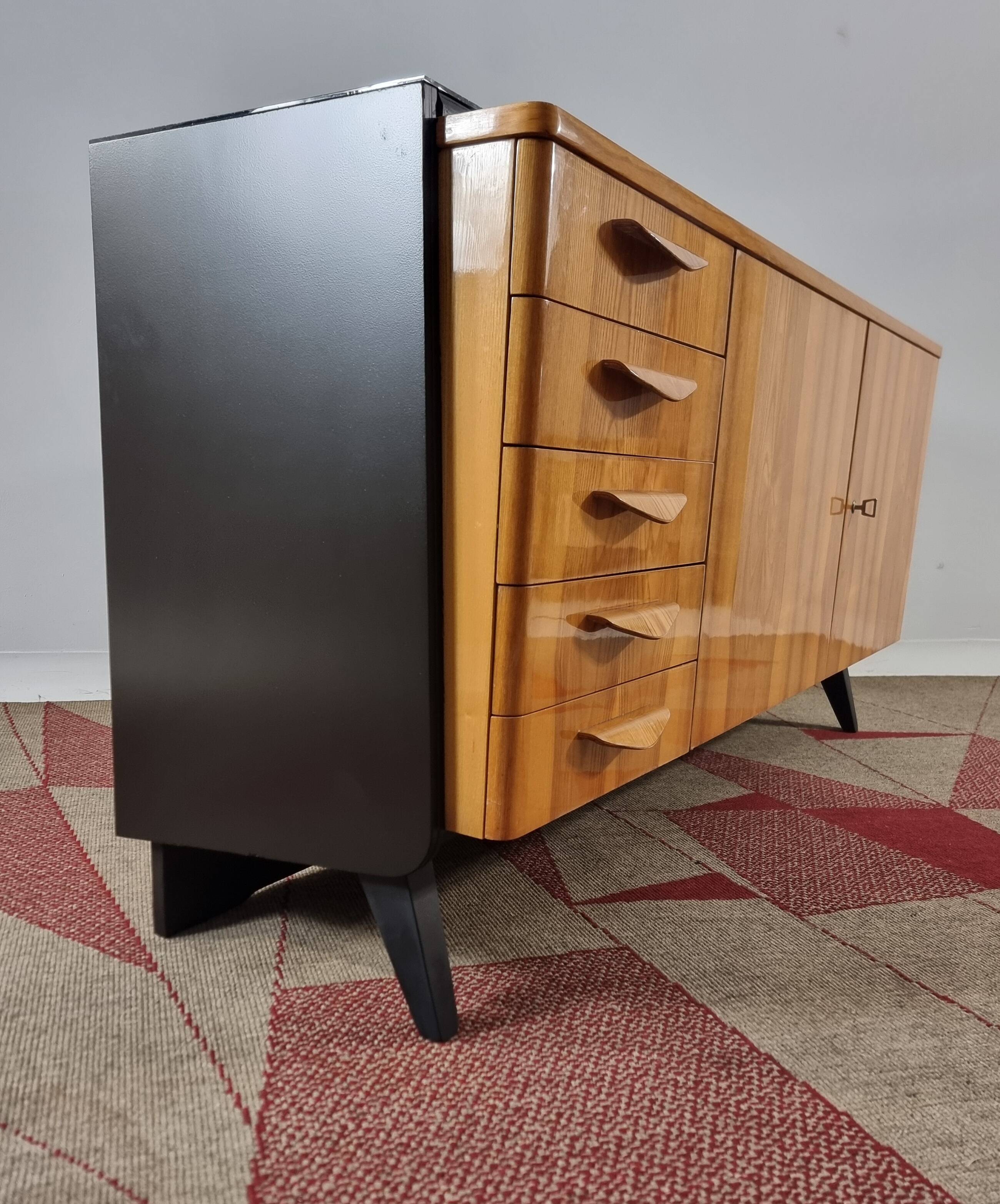 Vintage Brown Cabinet from Tatra, 1970s
