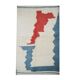 Tapis azilal traditionnel en laine fait main