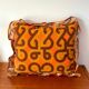 space age fabric cushion seventies 70s