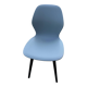 Sedus designer chair in light blue – black wooden base
