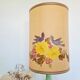 Lady jeanne lamp and silk lampshade