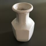 Ivory vase with handle