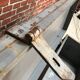 Wooden military transport trunk