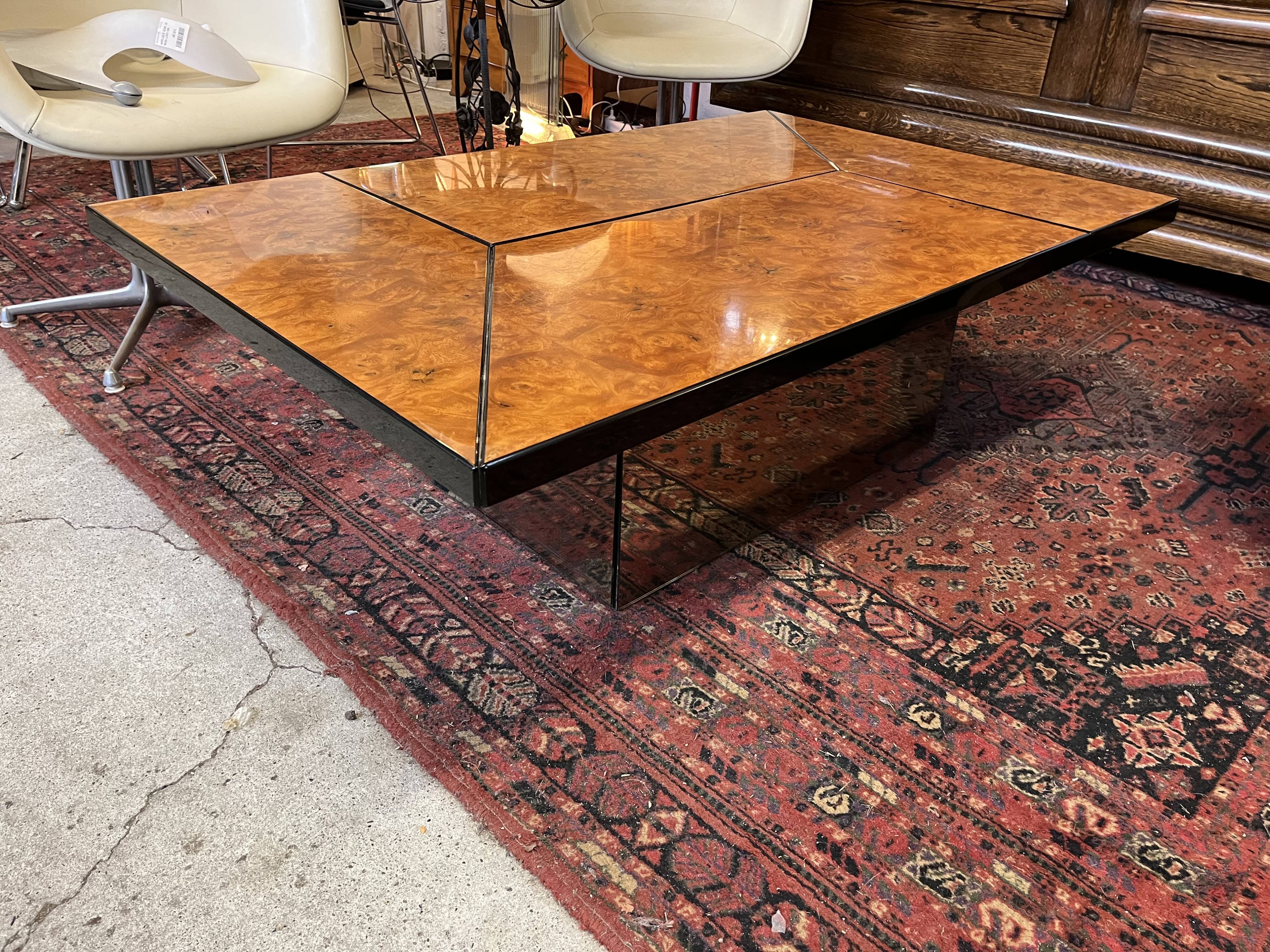 Modular coffee table design Paul Michel 70s/80s