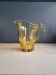 Vintage yellow tinted glass pitcher