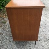 Chest of drawers vintage feet compass metal