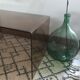 Table basse en plexiglas vintage