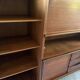 High sideboard or living room teak, vintage 1960s