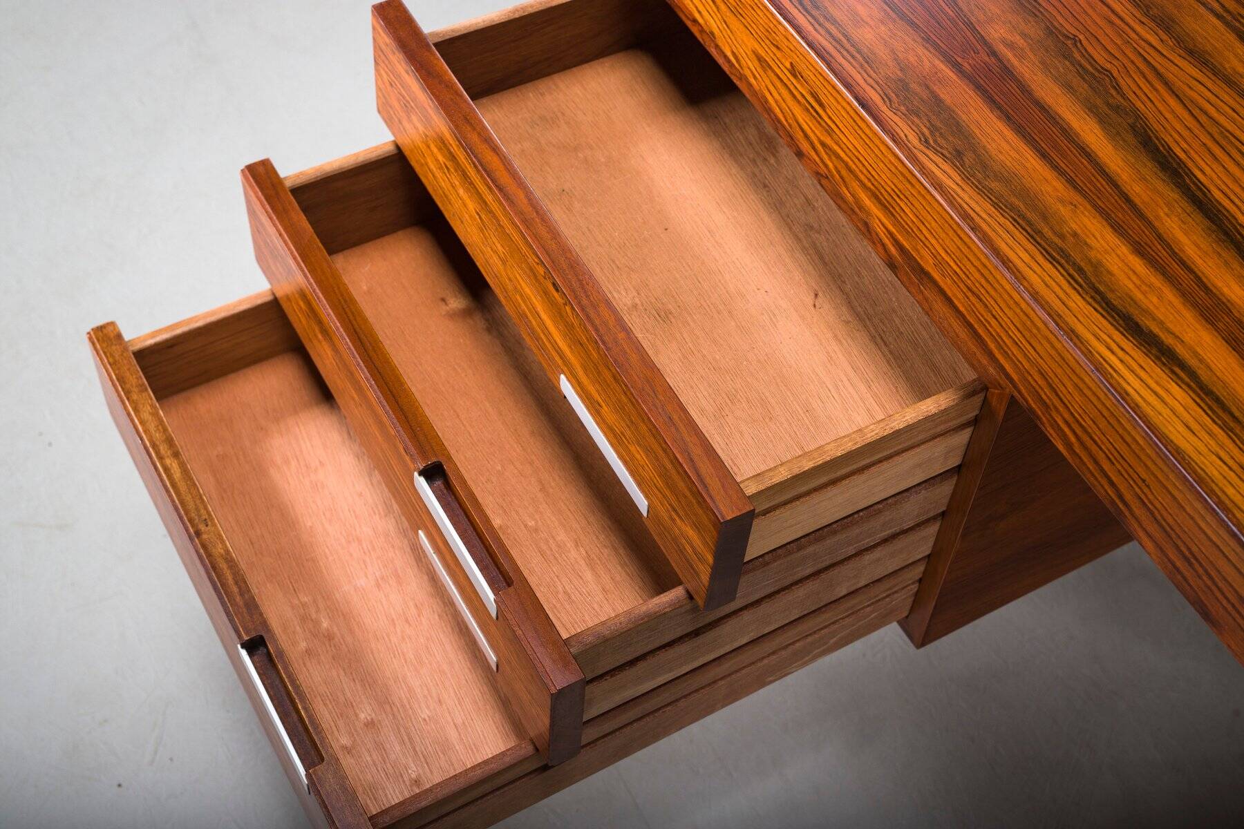 Mid-century modern Danish desk in teak from Dyrlund, 1960s