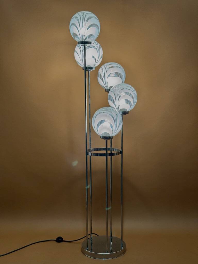 toni zucherri murano venini floor lamp 1970