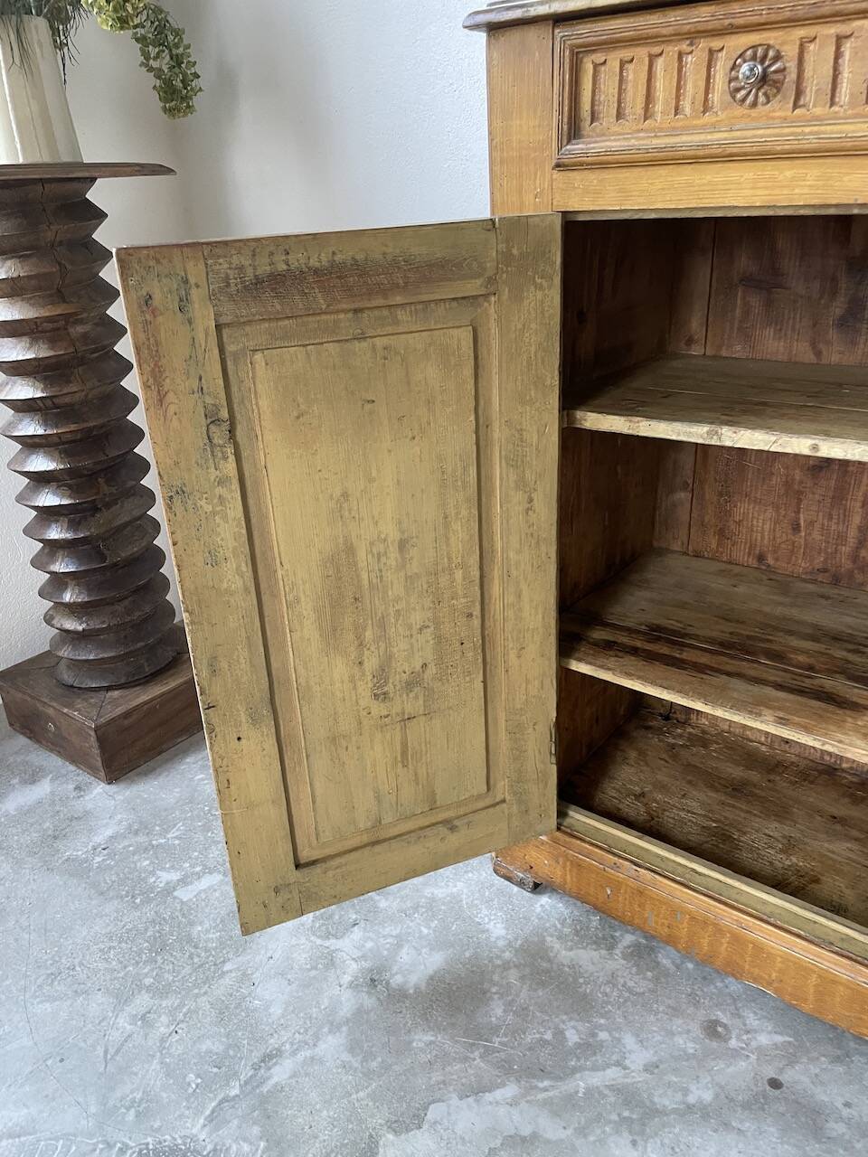 Two-body grocery cabinet, 1900