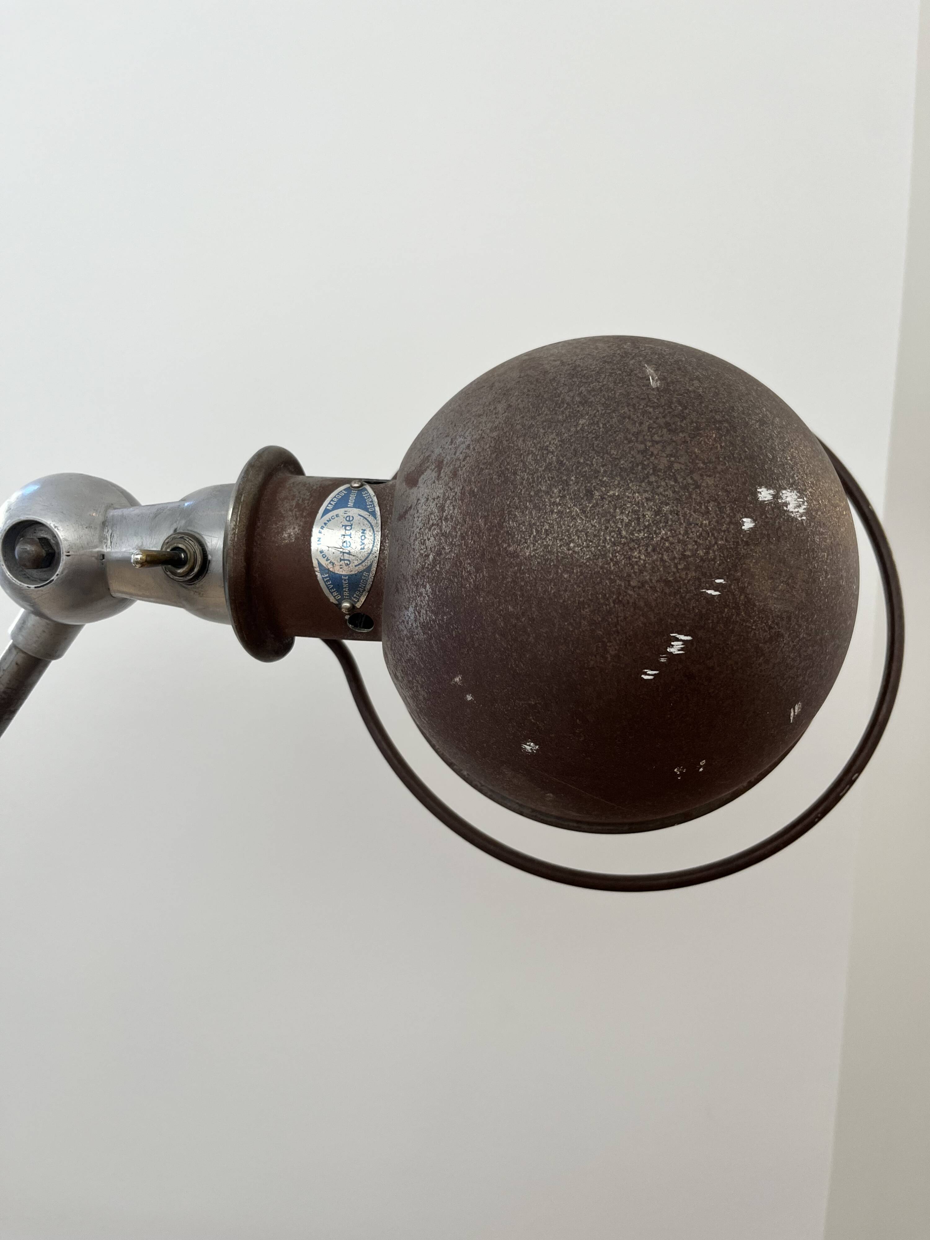 Vintage Jielde 5-arm floor lamp